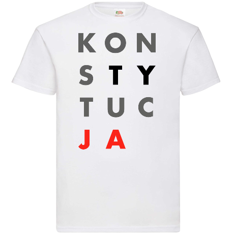 konsTYtucJA na jasnych produktach