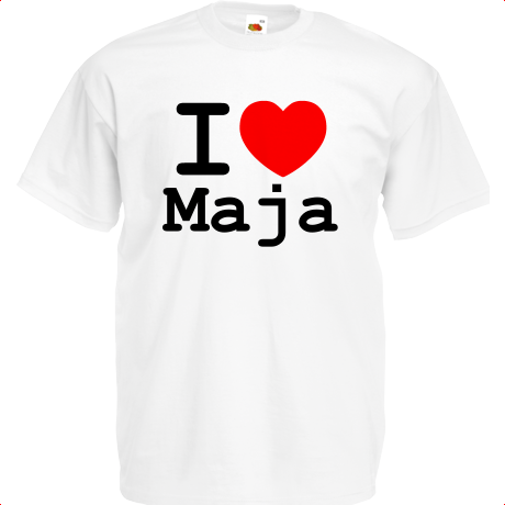 Koszulka I love Maja