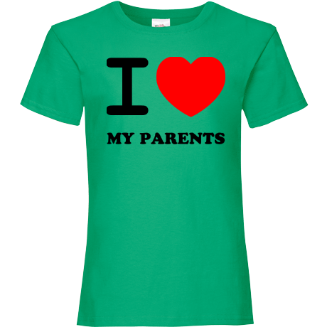 Koszulka dziecięca I Love My Parents