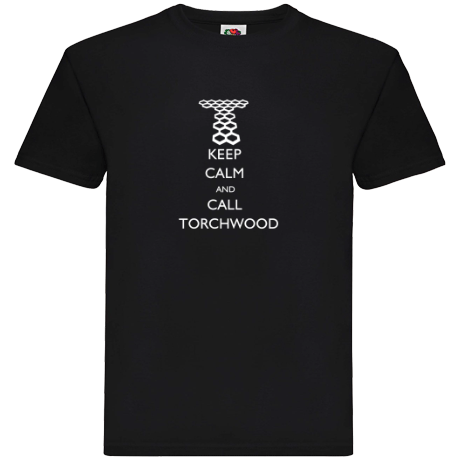 Koszulka Keep Calm and Call Torchwood