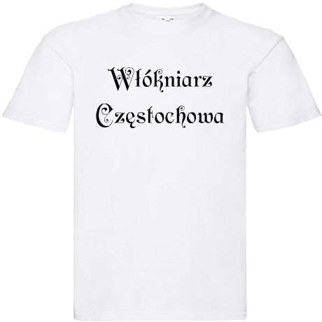 Koszulka Włókniarz Częstochowa - czcionka I