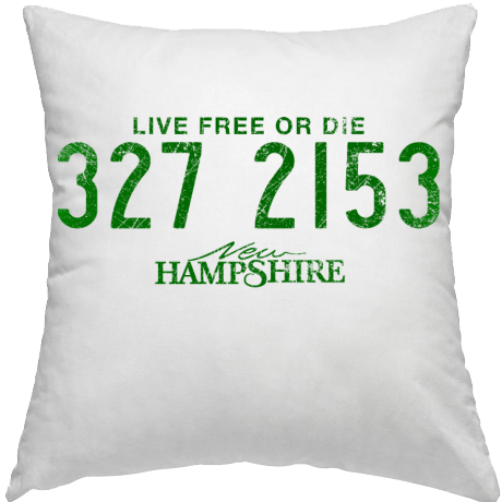 Poduszka New Hampshire - Live Free or Die