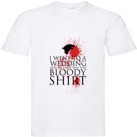 Koszulka Red Wedding, All I Got Was a Bloody Shirt