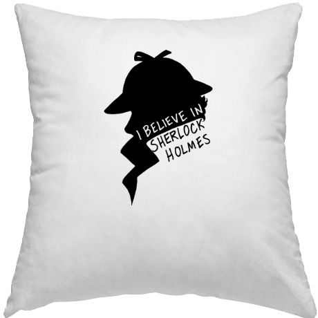 Poduszka I Believe in Sherlock Holmes II