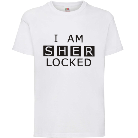 Koszulka dziecięca I am Sherlocked