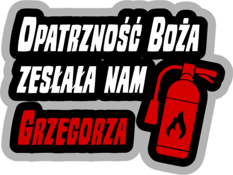 Nadruk Opatrzność Boża - Przód