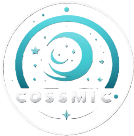 Nadruk Cossmic- logo - Przód