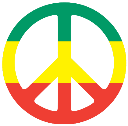 Nadruk peace - Przód