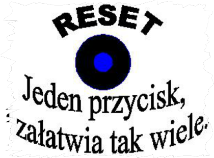 Nadruk reset - Przód