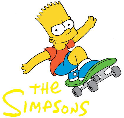 Nadruk Simpsons - Przód