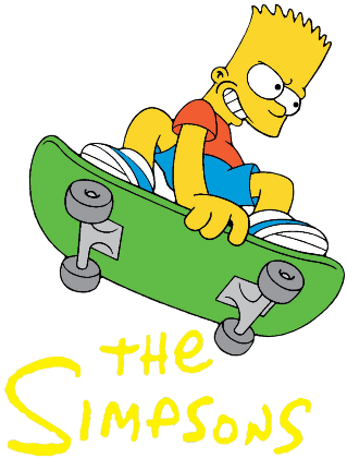 Nadruk Simpsons - Przód