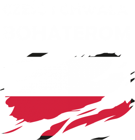 Nadruk Cześć i Chwała Bohaterom - Tył