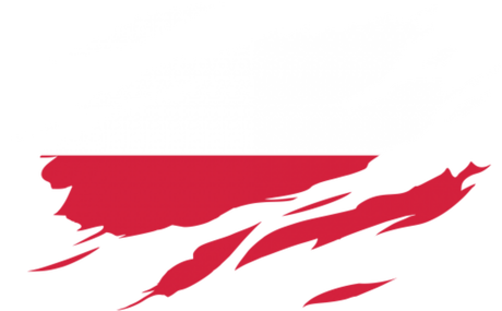 Nadruk Flaga PL - Przód