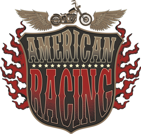 Nadruk Amercian racing - Przód