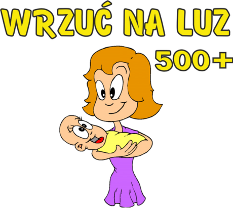 Nadruk Śmieszna  na prezent dla kobiety w ciąży - Przód