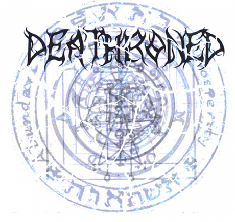 Nadruk Deathroned Logo - Przód