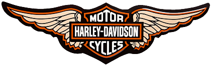 Nadruk Harley Davidson - Przód