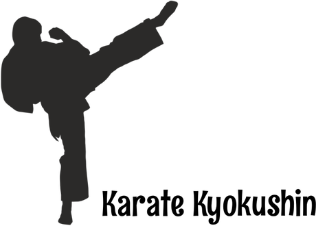 Nadruk Karate Kyokushin - Przód
