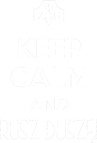 Nadruk Keep Calm - Przód