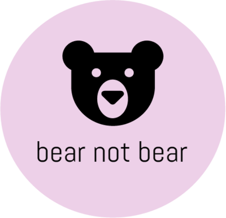 Nadruk Bear - Przód