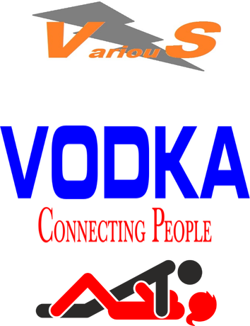 Nadruk Vodka - Przód