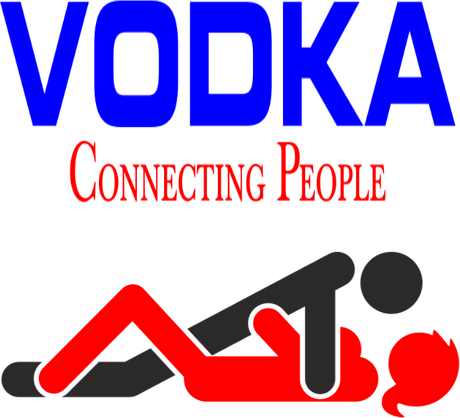 Nadruk Vodka - Tył