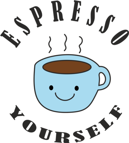 Nadruk esspresso yourself - Przód