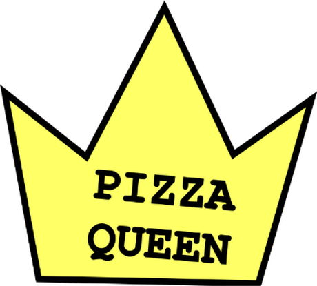 Nadruk pizza queen - Przód