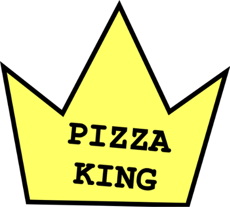 Nadruk pizza king - Przód