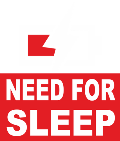 Nadruk need for sleep - Przód