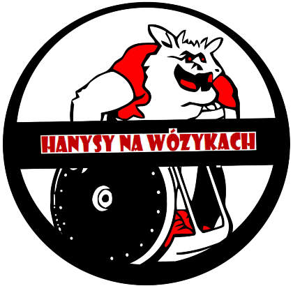 Nadruk hanysy na wózykach - Przód