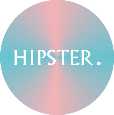 Nadruk hipster - Przód