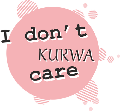 Nadruk I don't kurwa care - Przód
