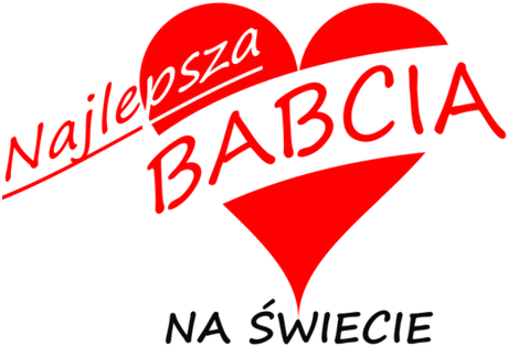 Nadruk Najlepsza babcia na świecie - Przód