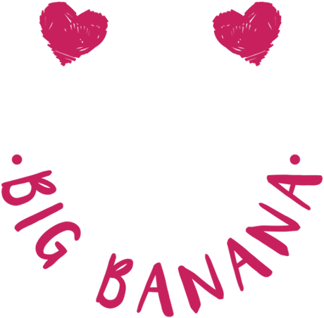 Nadruk Big banana - Przód