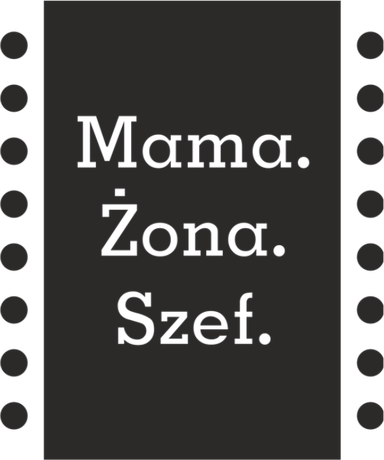 Nadruk Mama, żona, szef. - Przód