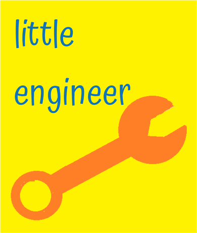 Nadruk little engineer - Przód