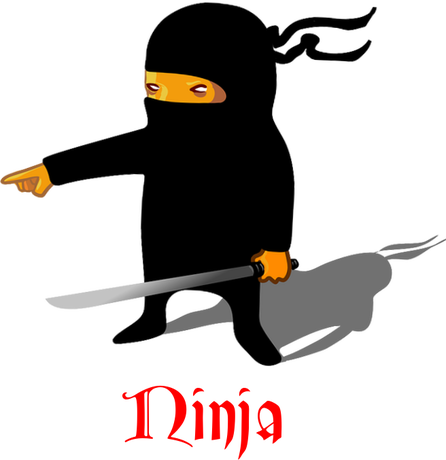 Nadruk Ninja3 - Przód
