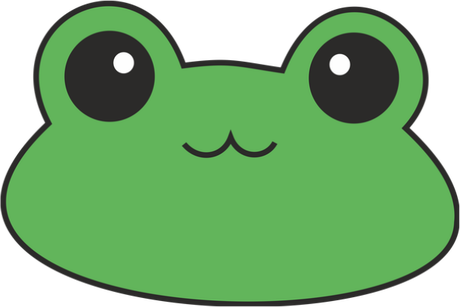Nadruk żaba - Przód