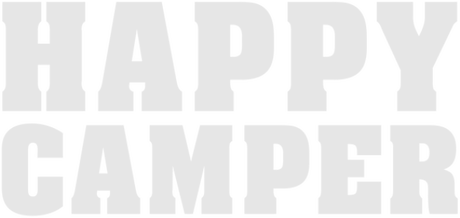 Nadruk Happy camper - Przód