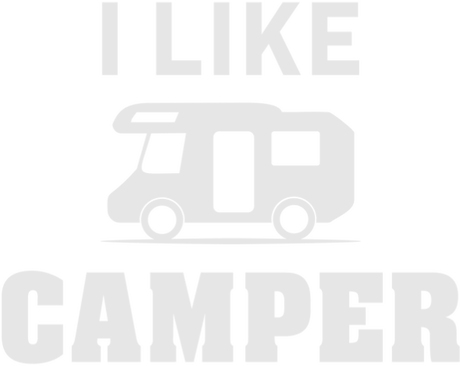 Nadruk I like camper - Przód