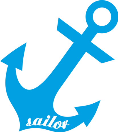 Nadruk sailor - Przód