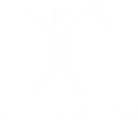 Nadruk i pooped today! - Przód