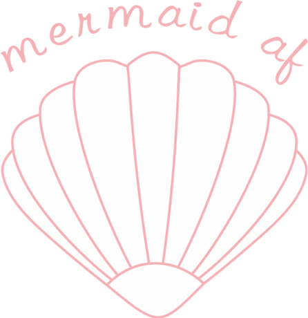 Nadruk mermaid af - Przód