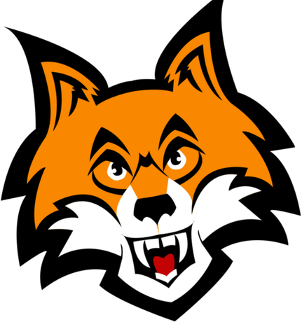 Nadruk Foxy Duże - Przód