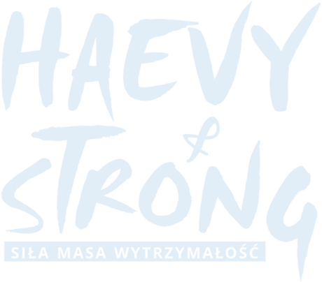 Nadruk Heavy & Strong - druk 2str - Tył