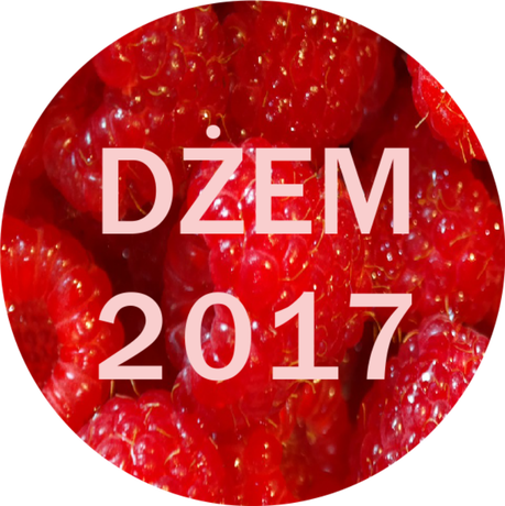 Nadruk dżem malinowy 2017 - Przód