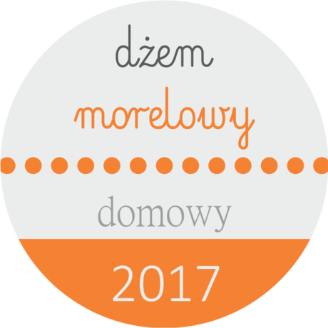 Nadruk dżem morelowy 2017 - Przód