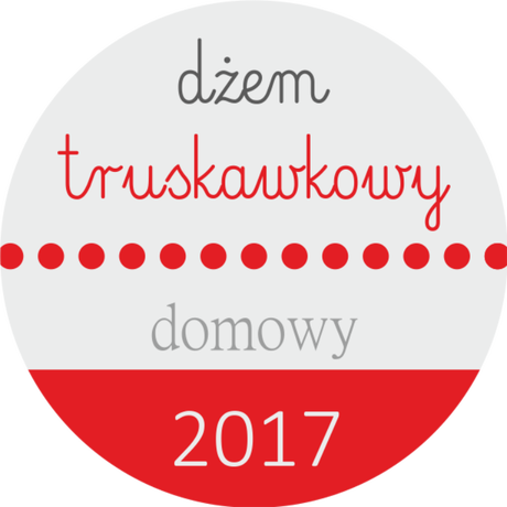 Nadruk dżem truskawkowy 2017 - Przód