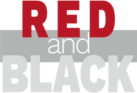 Nadruk Red and black - Przód